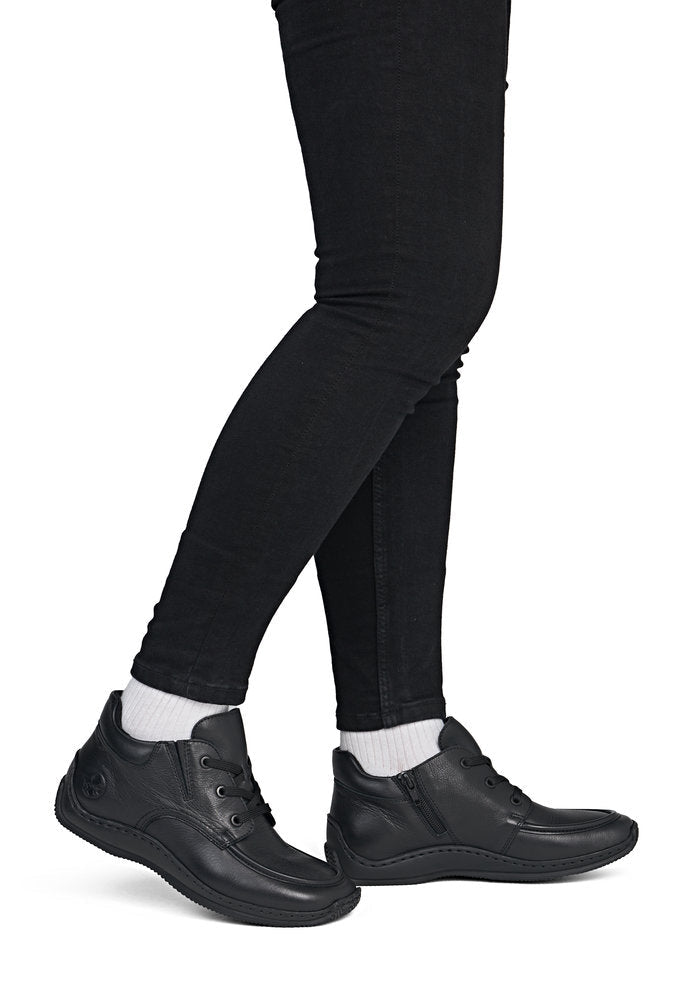 Ghete Dama Piele Naturala Rieker RIEK L1727 - Rieker - pantofia.ro
