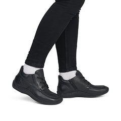 Ghete Dama Piele Naturala Rieker RIEK L1727 - Rieker - pantofia.ro