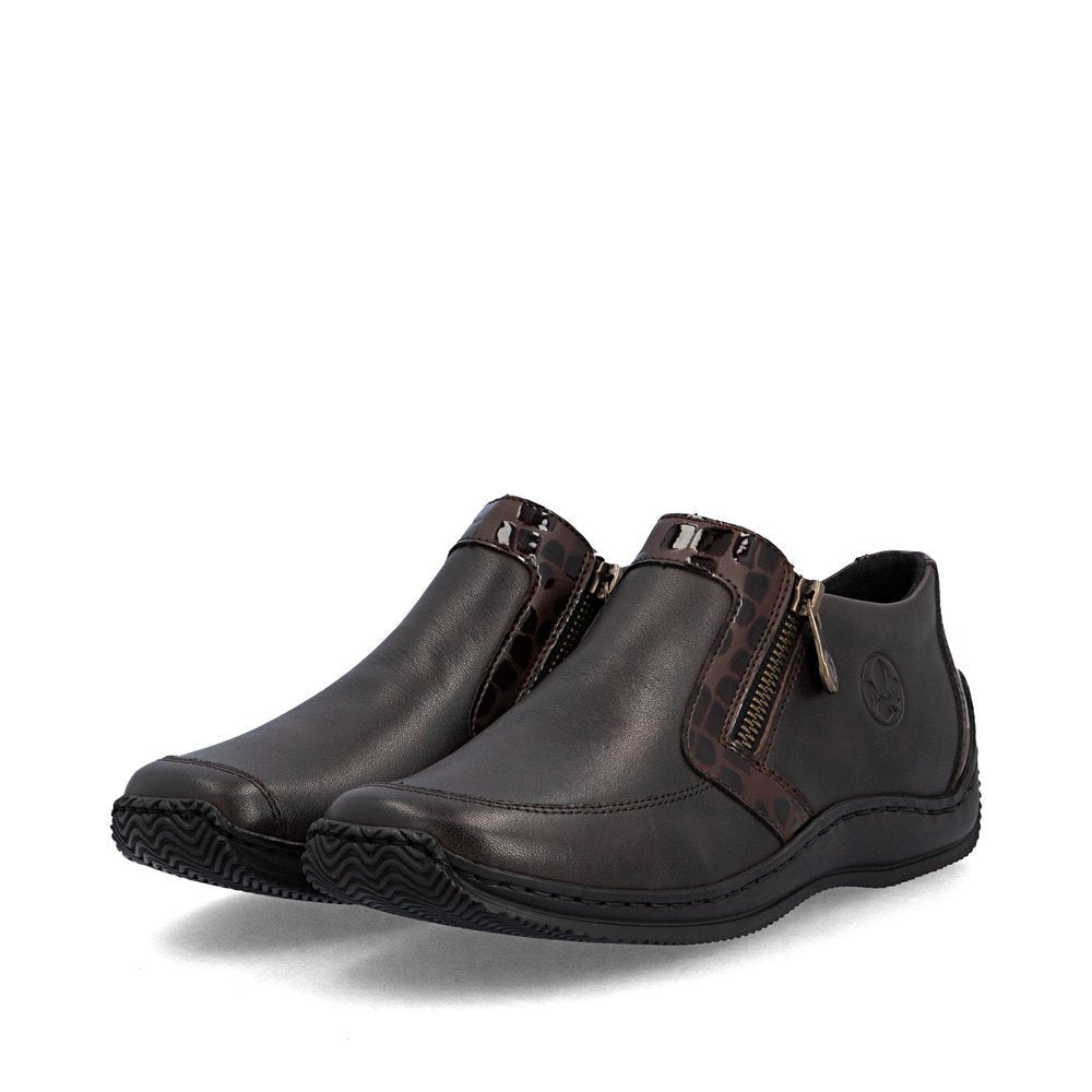 Ghete Dama Piele Naturala Rieker RIEK L1773 - Rieker - pantofia.ro
