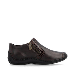 Ghete Dama Piele Naturala Rieker RIEK L1773 - Rieker - pantofia.ro