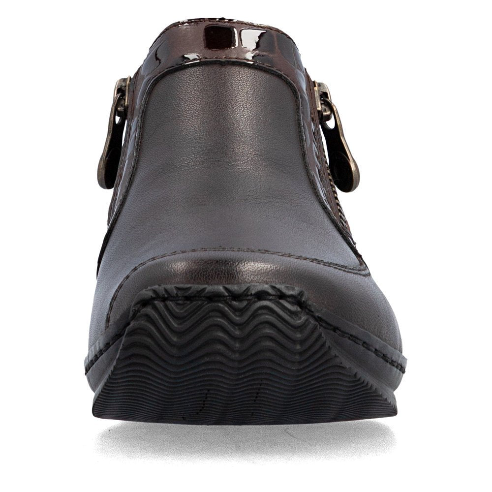 Ghete Dama Piele Naturala Rieker RIEK L1773 - Rieker - pantofia.ro