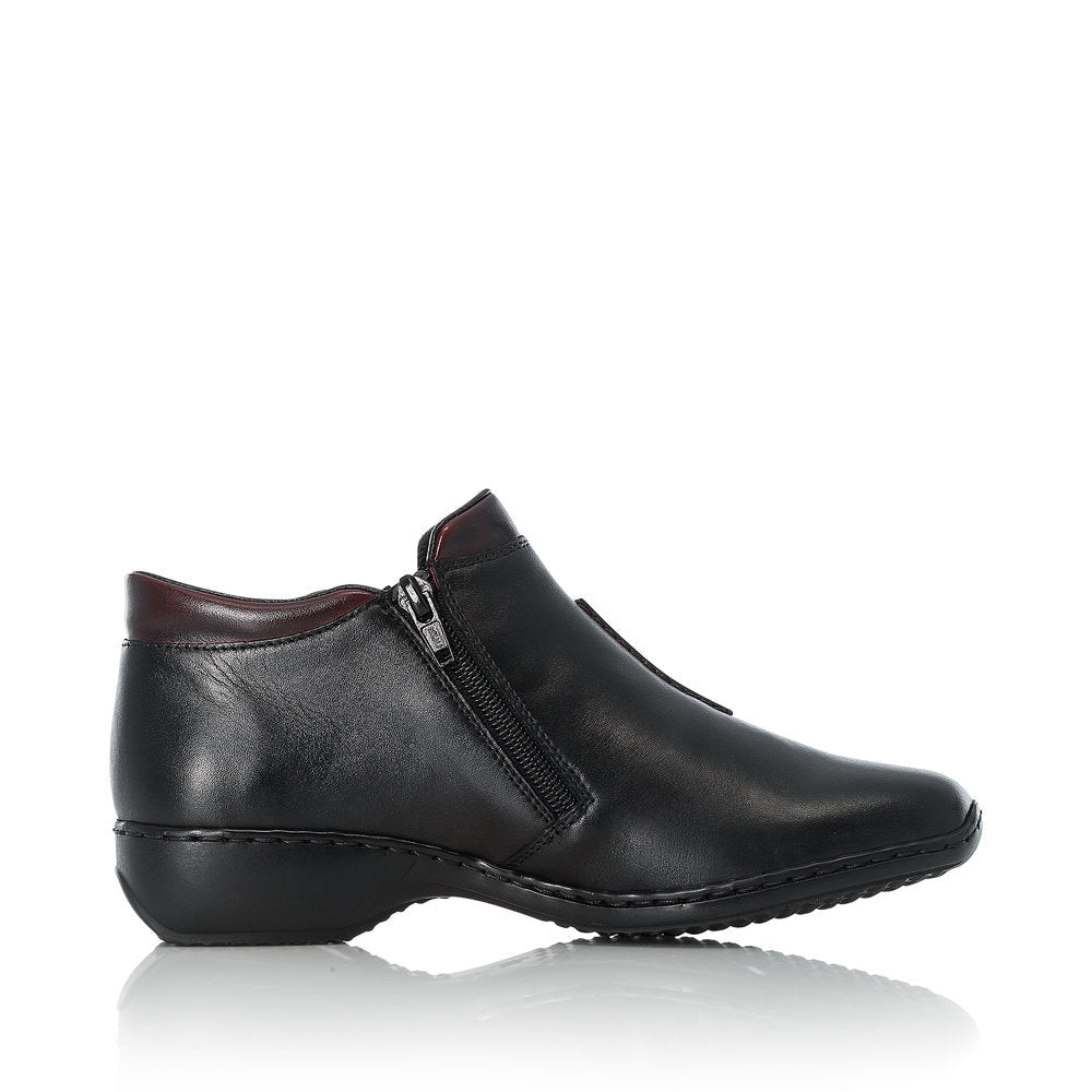 Ghete Dama Piele Naturala Rieker RIEK L3882 - Rieker - pantofia.ro