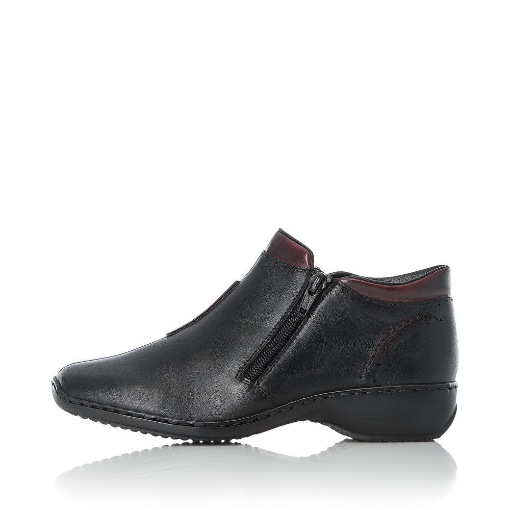Ghete Dama Piele Naturala Rieker RIEK L3882 - Rieker - pantofia.ro