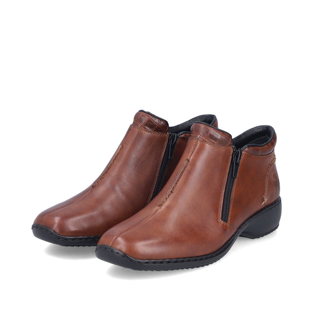 Ghete Dama Piele Naturala Rieker RIEK L3882 - Rieker - pantofia.ro