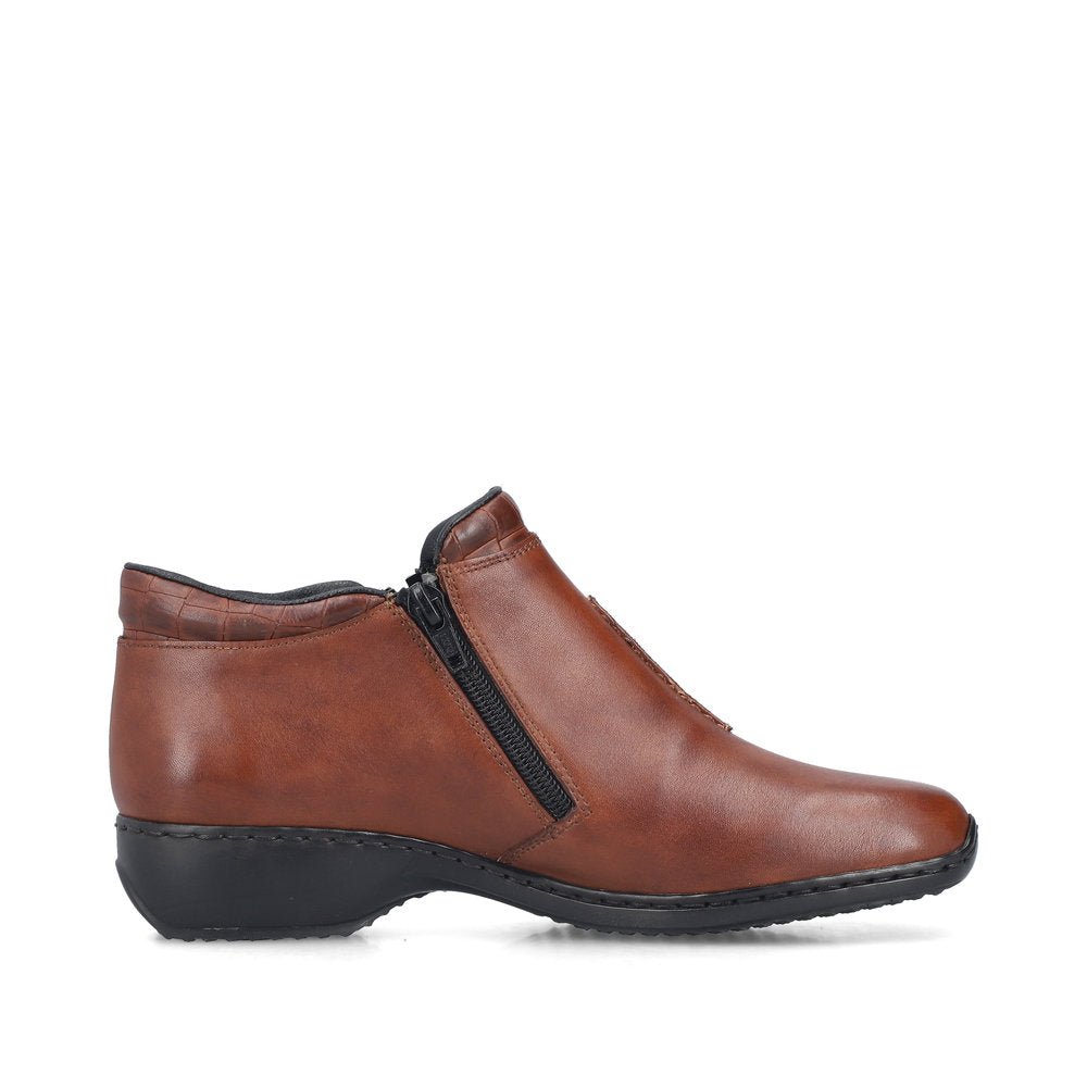 Ghete Dama Piele Naturala Rieker RIEK L3882 - Rieker - pantofia.ro