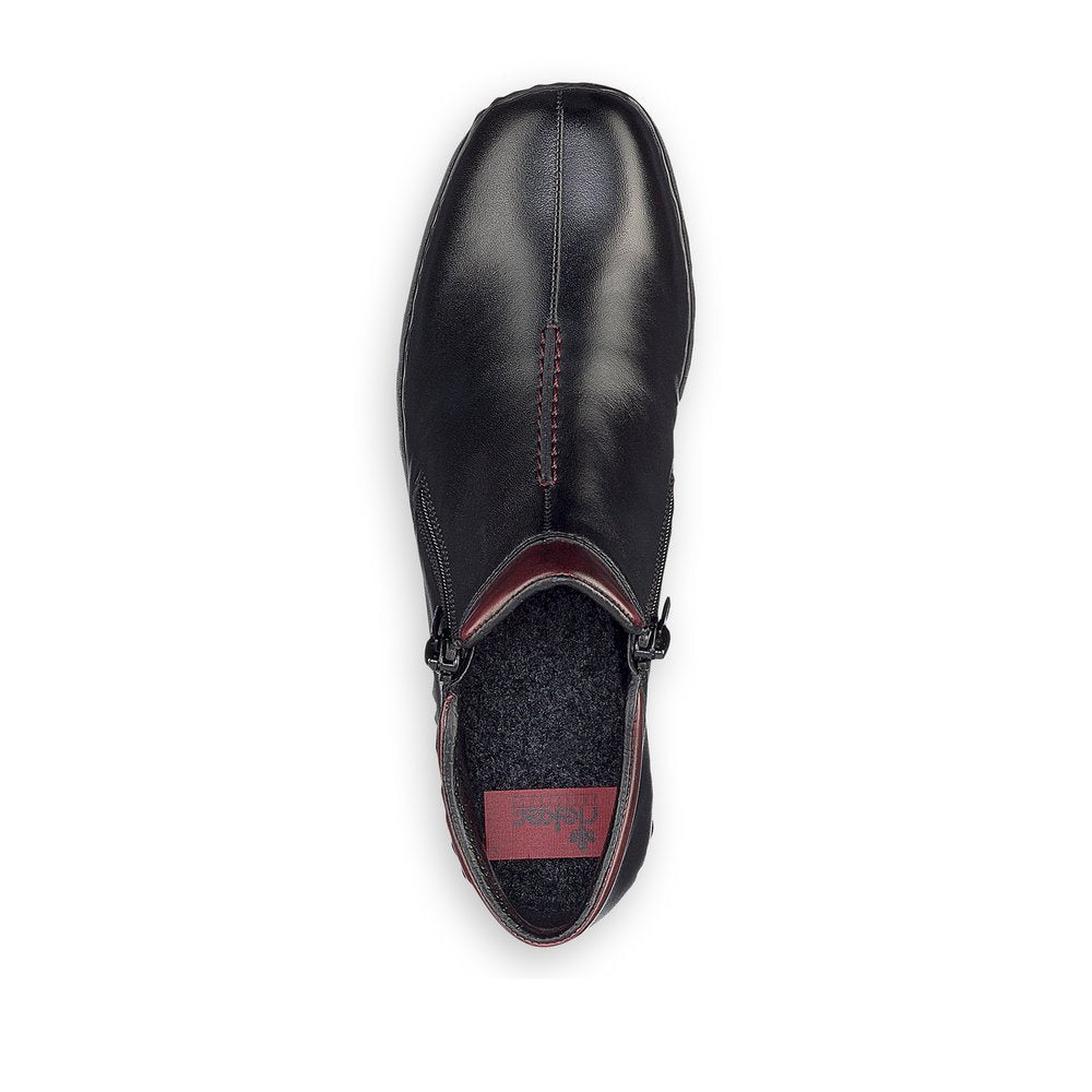 Ghete Dama Piele Naturala Rieker RIEK L3882 - Rieker - pantofia.ro
