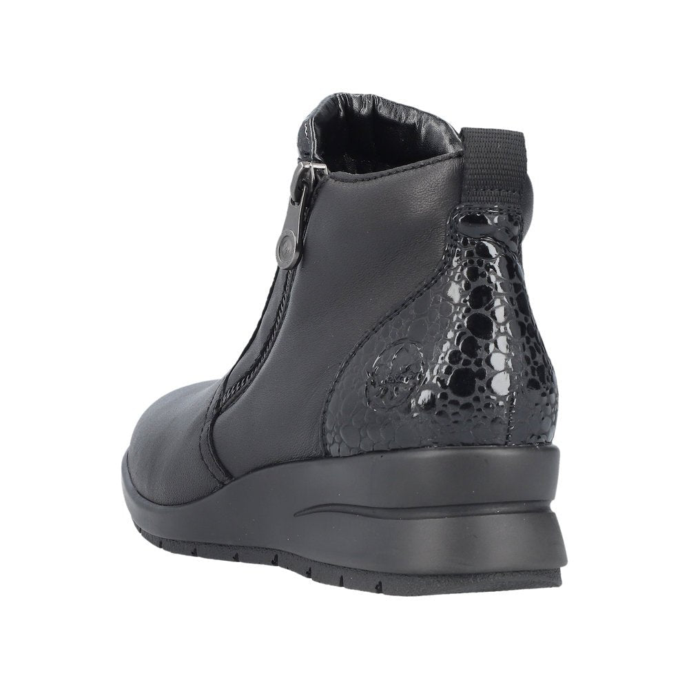 Ghete Dama Piele Naturala Rieker RIEK L4861 - Rieker - pantofia.ro