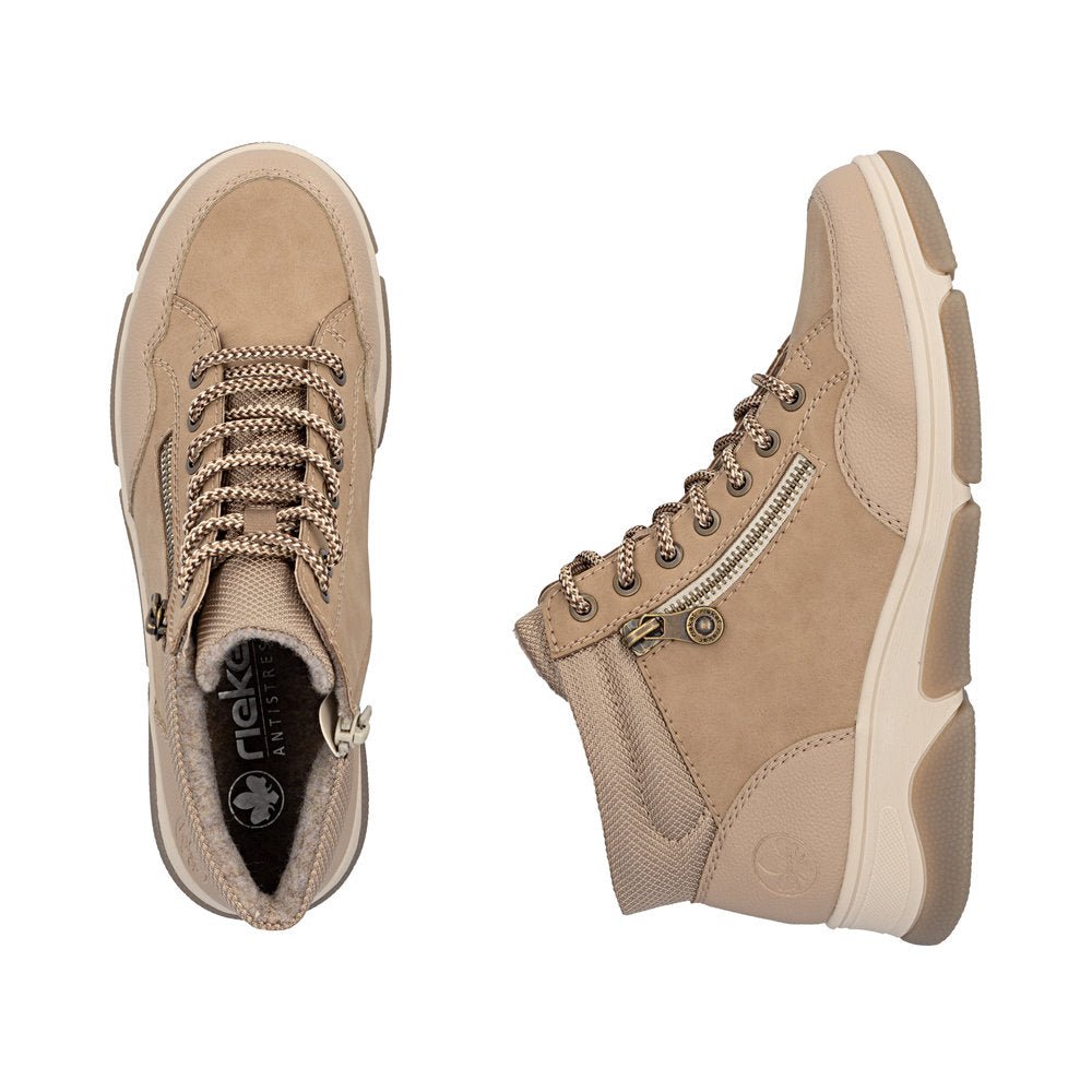 Ghete Dama Piele Naturala Rieker RIEK L5601 - Rieker - pantofia.ro