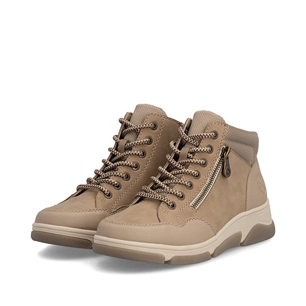 Ghete Dama Piele Naturala Rieker RIEK L5601 - Rieker - pantofia.ro