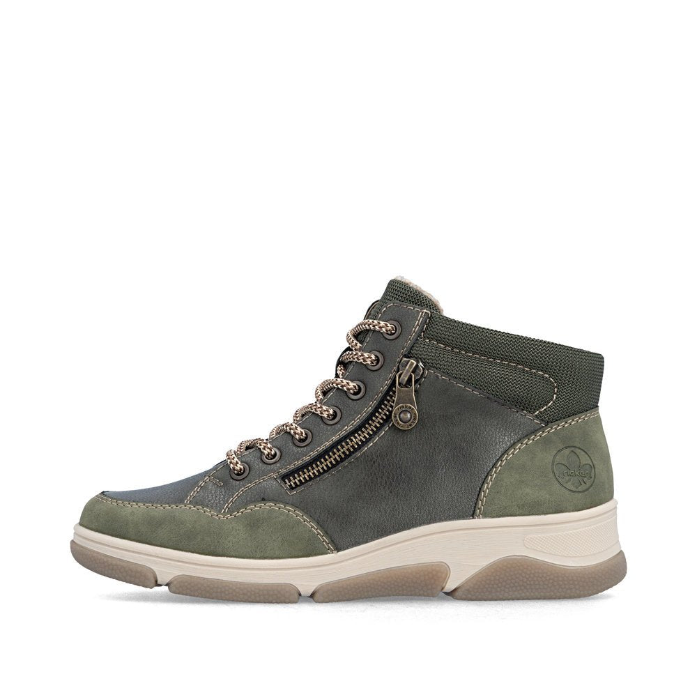 Ghete Dama Piele Naturala Rieker RIEK L5601 - Rieker - pantofia.ro