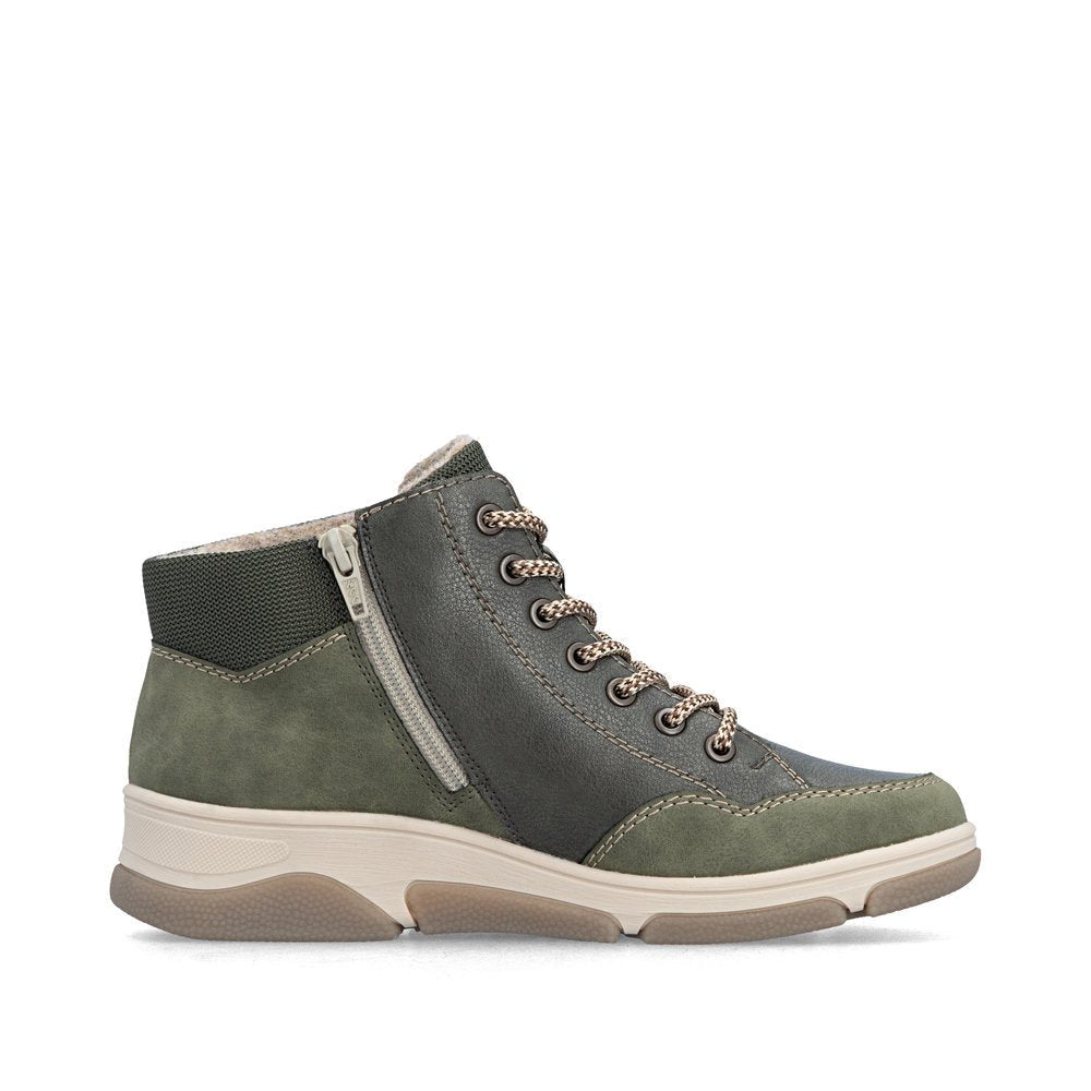 Ghete Dama Piele Naturala Rieker RIEK L5601 - Rieker - pantofia.ro