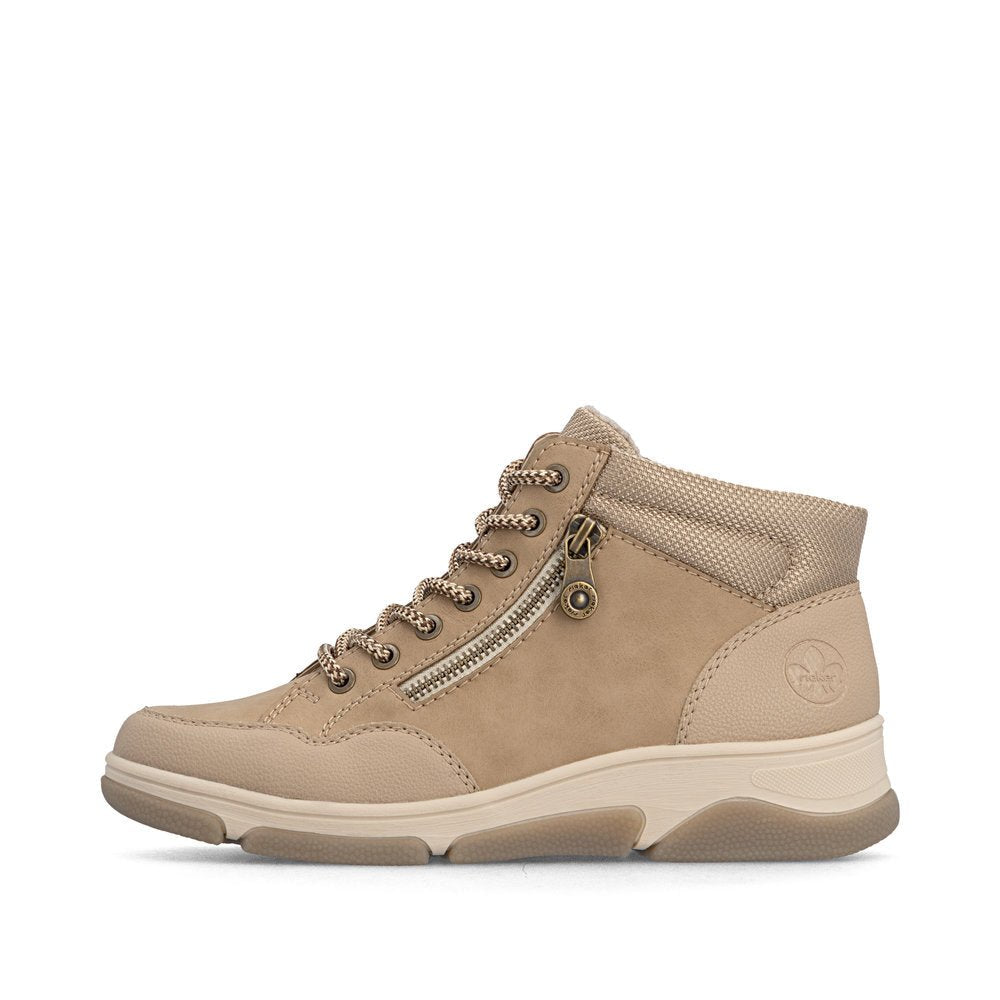 Ghete Dama Piele Naturala Rieker RIEK L5601 - Rieker - pantofia.ro
