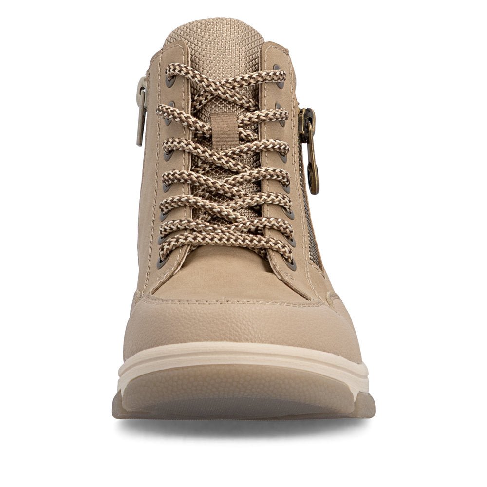 Ghete Dama Piele Naturala Rieker RIEK L5601 - Rieker - pantofia.ro