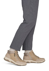 Ghete Dama Piele Naturala Rieker RIEK L5601 - Rieker - pantofia.ro