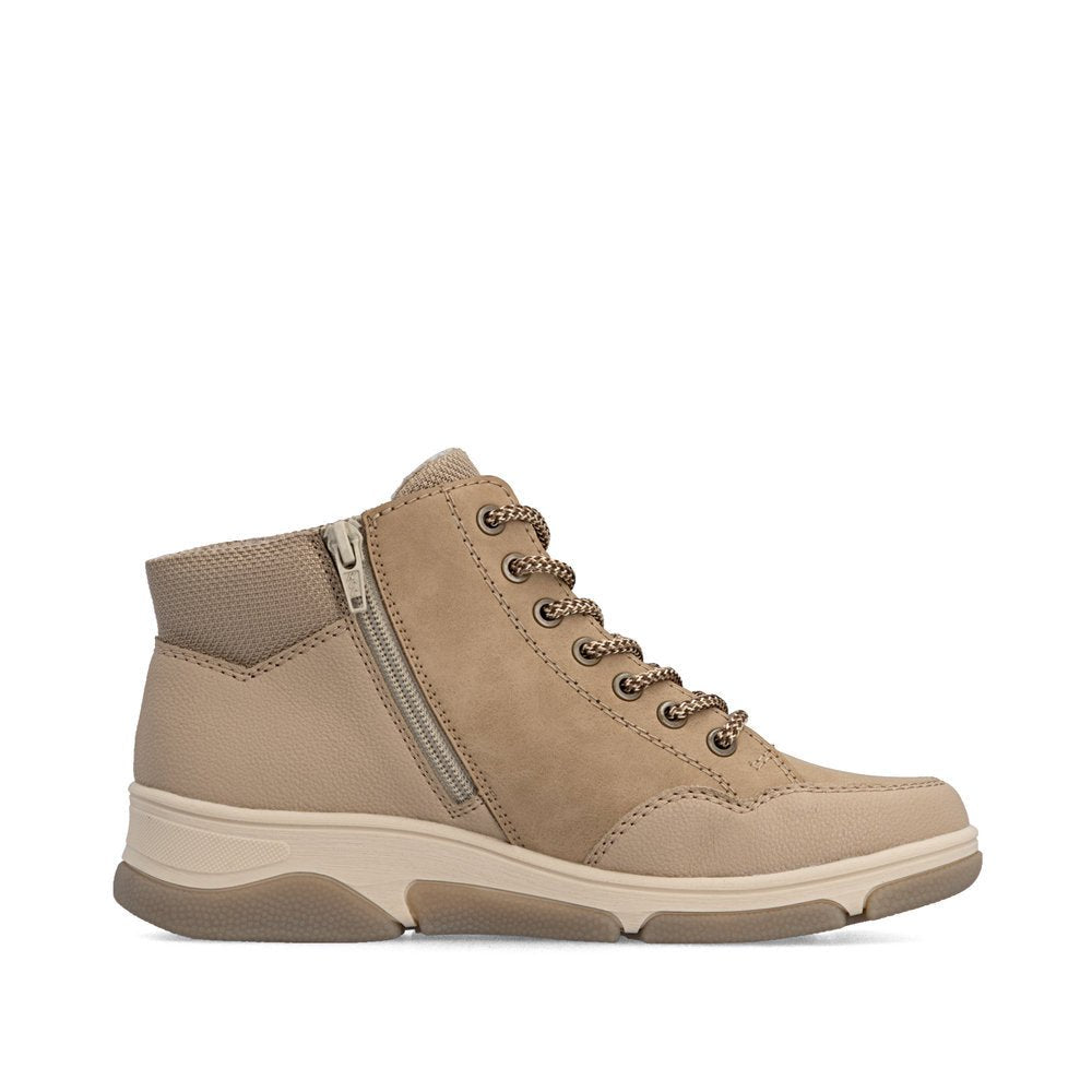 Ghete Dama Piele Naturala Rieker RIEK L5601 - Rieker - pantofia.ro