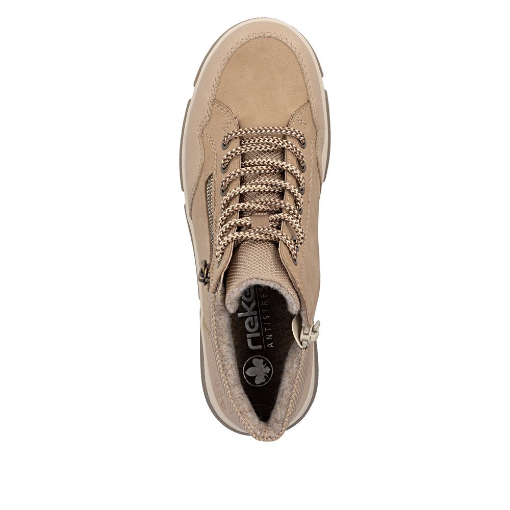 Ghete Dama Piele Naturala Rieker RIEK L5601 - Rieker - pantofia.ro
