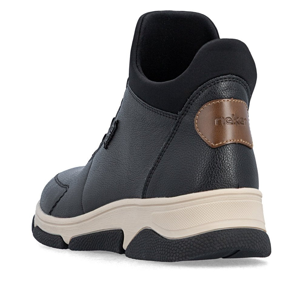 Ghete Dama Piele Naturala Rieker RIEK L5651 - Rieker - pantofia.ro