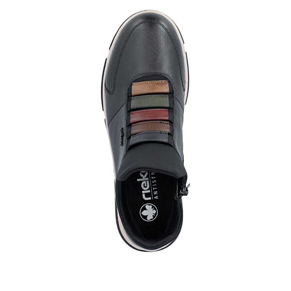 Ghete Dama Piele Naturala Rieker RIEK L5651 - Rieker - pantofia.ro
