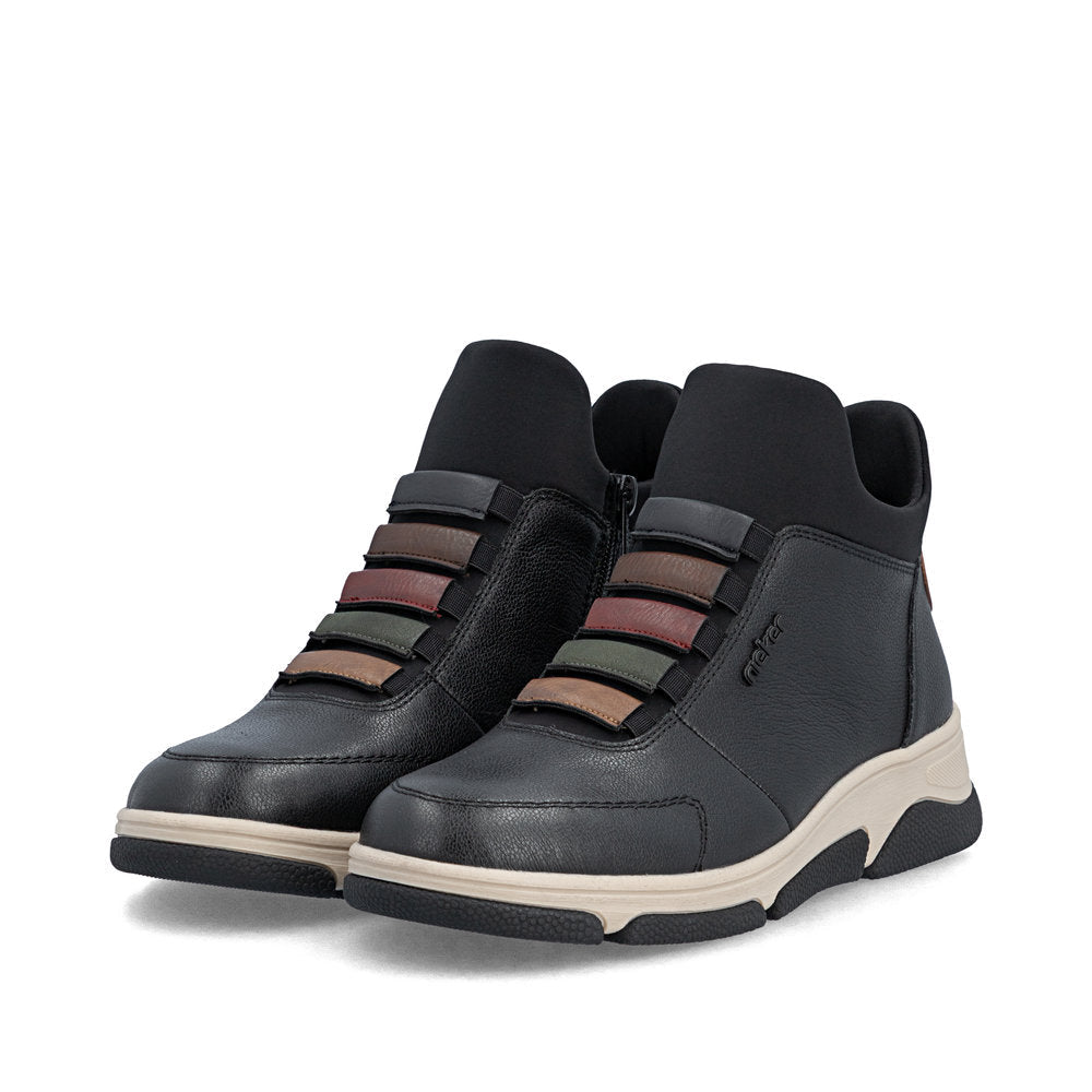 Ghete Dama Piele Naturala Rieker RIEK L5651 - Rieker - pantofia.ro