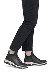 Ghete Dama Piele Naturala Rieker RIEK L5651 - Rieker - pantofia.ro