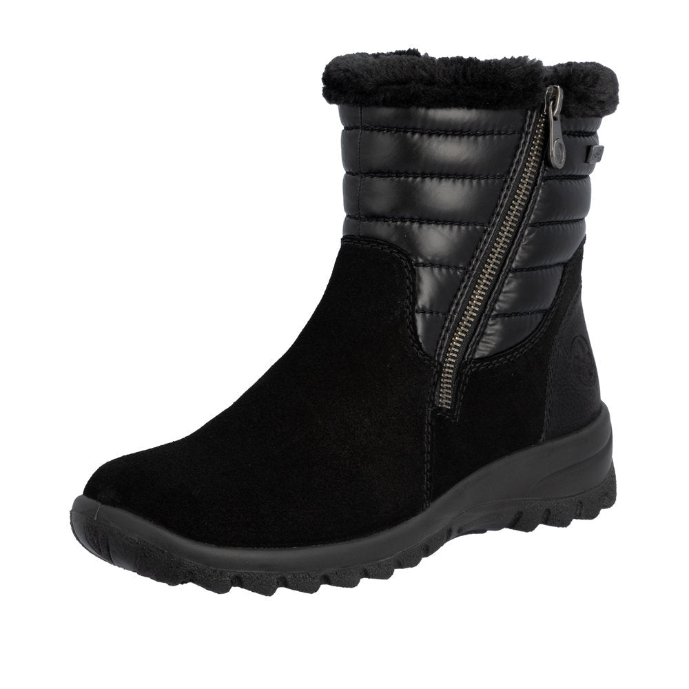 Ghete Dama Piele Naturala Rieker RIEK L7187 - Rieker - amely.ro