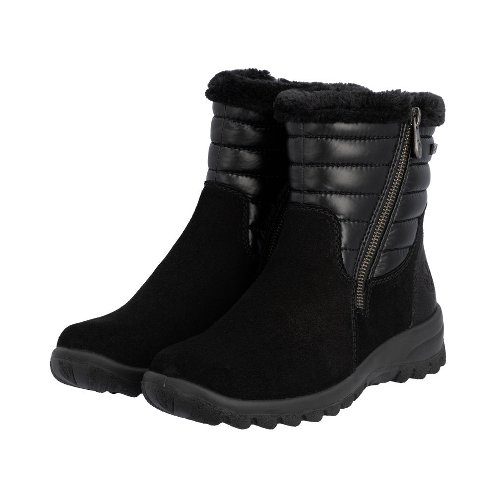 Ghete Dama Piele Naturala Rieker RIEK L7187 - Rieker - amely.ro