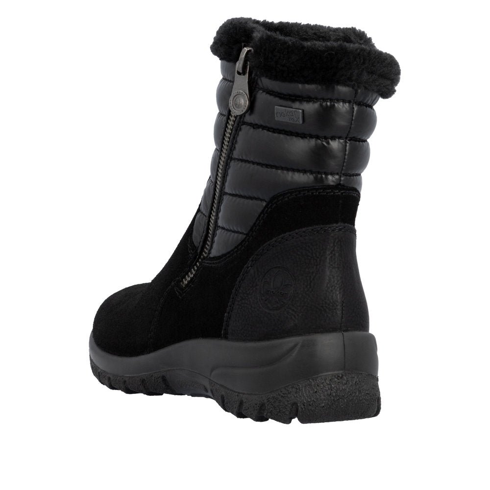 Ghete Dama Piele Naturala Rieker RIEK L7187 - Rieker - amely.ro