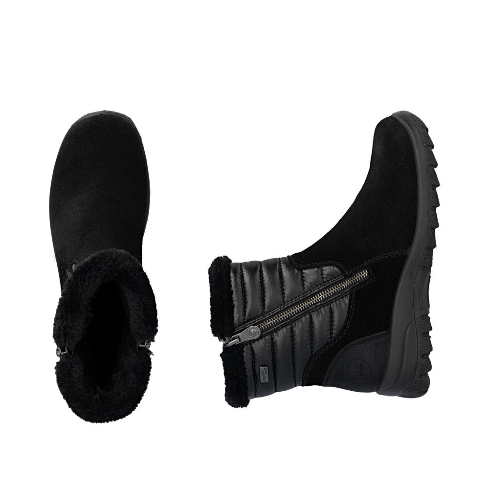 Ghete Dama Piele Naturala Rieker RIEK L7187 - Rieker - amely.ro