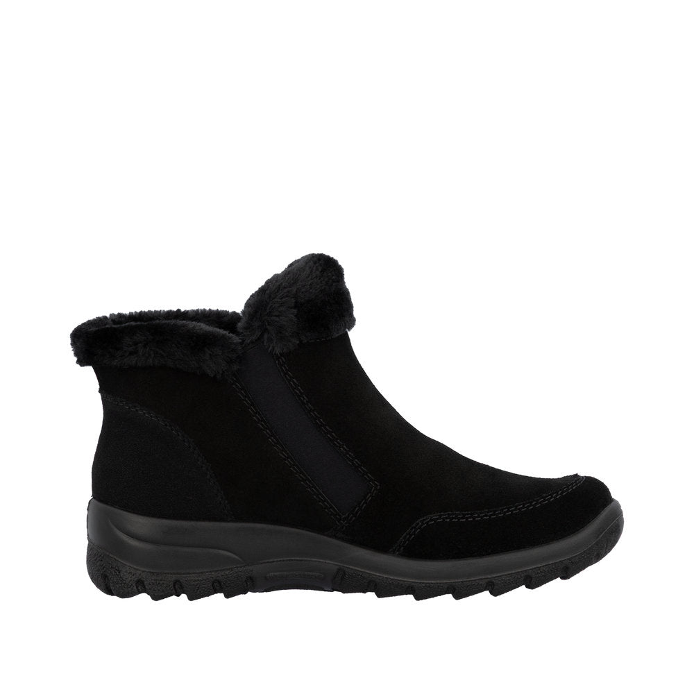 Ghete Dama Piele Naturala Rieker RIEK L7188 - Rieker - pantofia.ro