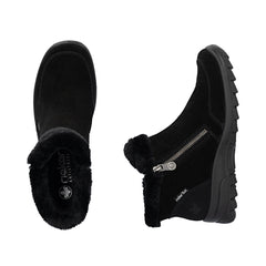 Ghete Dama Piele Naturala Rieker RIEK L7188 - Rieker - pantofia.ro