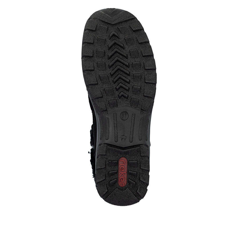 Ghete Dama Piele Naturala Rieker RIEK L7188 - Rieker - pantofia.ro