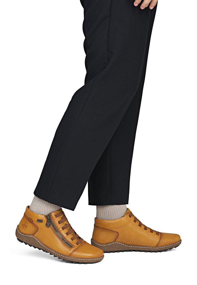 Ghete Dama Piele Naturala Rieker RIEK L7563 - Rieker - pantofia.ro