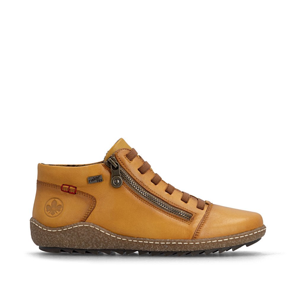 Ghete Dama Piele Naturala Rieker RIEK L7563 - Rieker - pantofia.ro