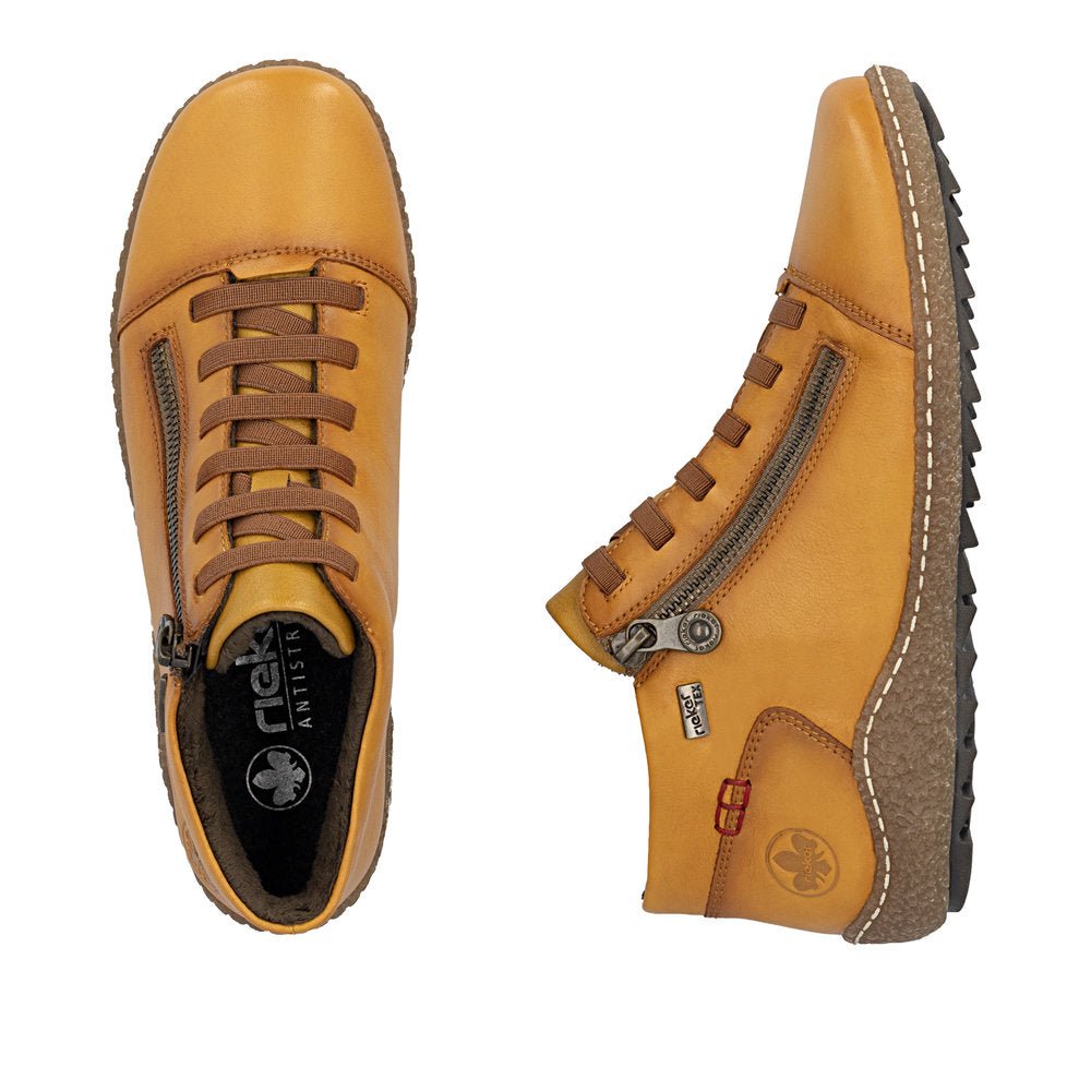 Ghete Dama Piele Naturala Rieker RIEK L7563 - Rieker - pantofia.ro