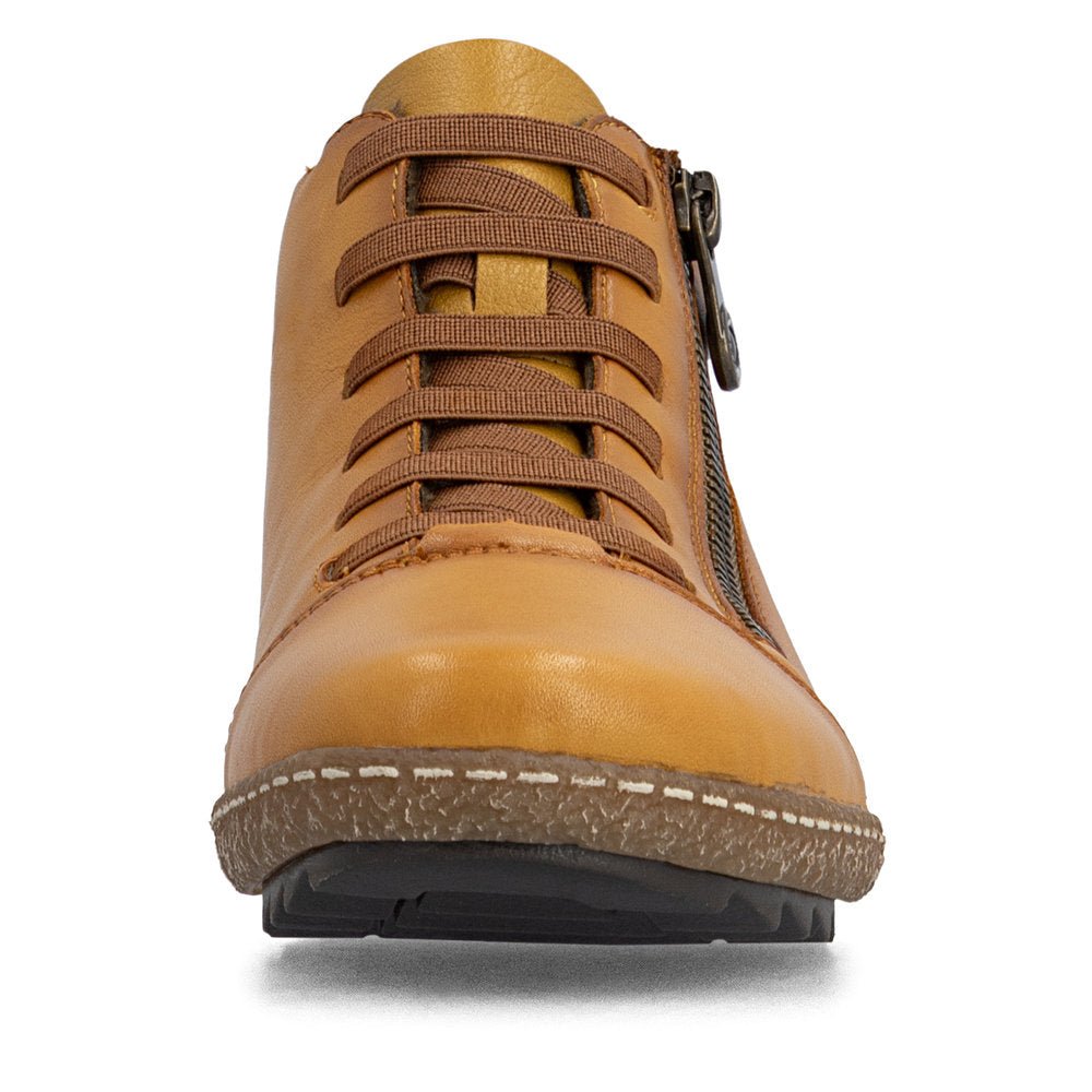 Ghete Dama Piele Naturala Rieker RIEK L7563 - Rieker - pantofia.ro