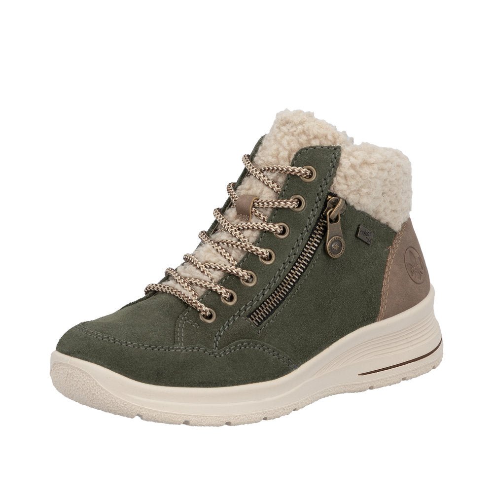 Ghete Dama Piele Naturala Rieker RIEK L7701 - Rieker - pantofia.ro