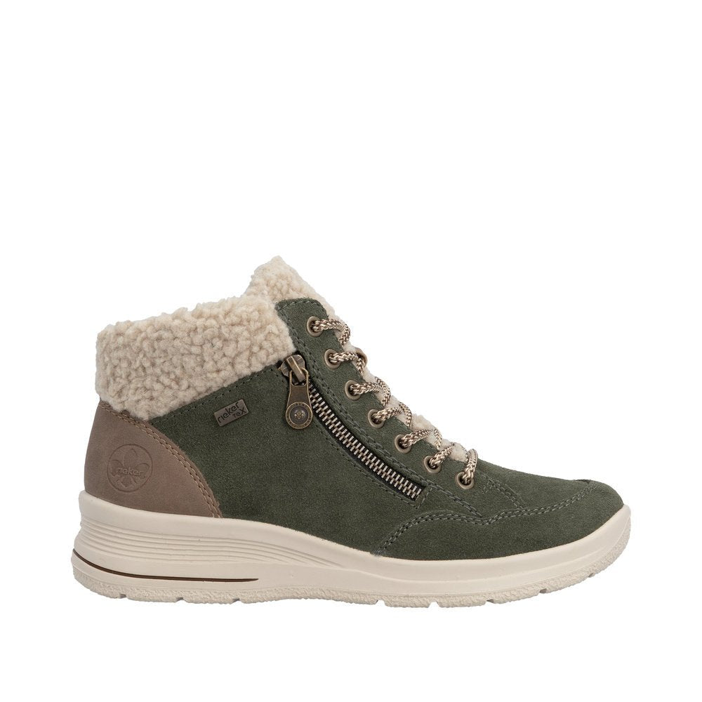 Ghete Dama Piele Naturala Rieker RIEK L7701 - Rieker - pantofia.ro