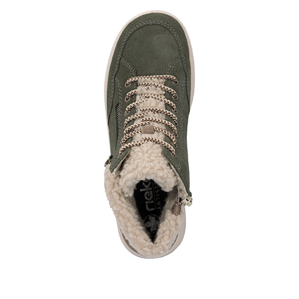 Ghete Dama Piele Naturala Rieker RIEK L7701 - Rieker - pantofia.ro