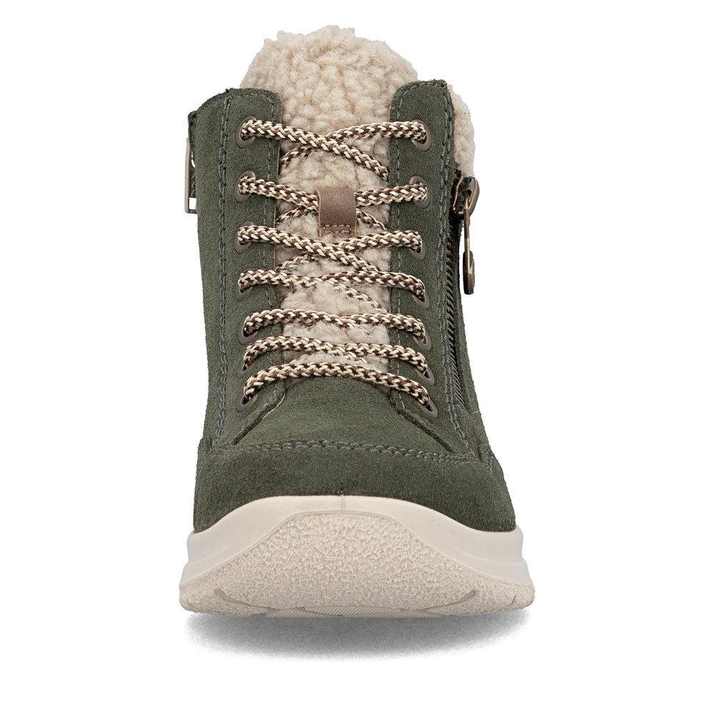 Ghete Dama Piele Naturala Rieker RIEK L7701 - Rieker - pantofia.ro