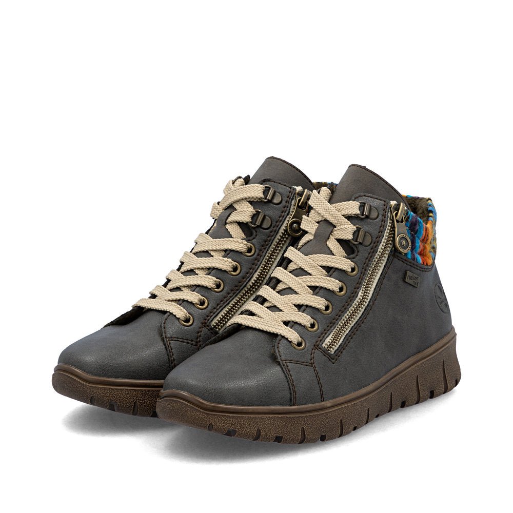 Ghete Dama Piele Naturala Rieker RIEK N1305 - Rieker - amely.ro