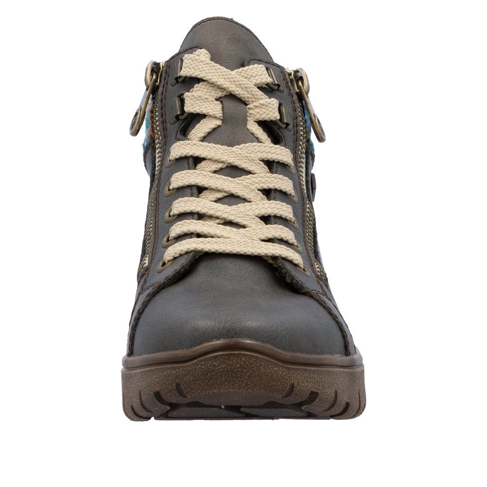 Ghete Dama Piele Naturala Rieker RIEK N1305 - Rieker - amely.ro