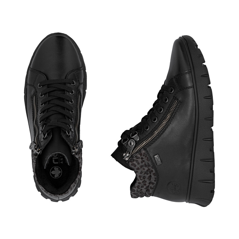 Ghete Dama Piele Naturala Rieker RIEK N1305 - Rieker - amely.ro