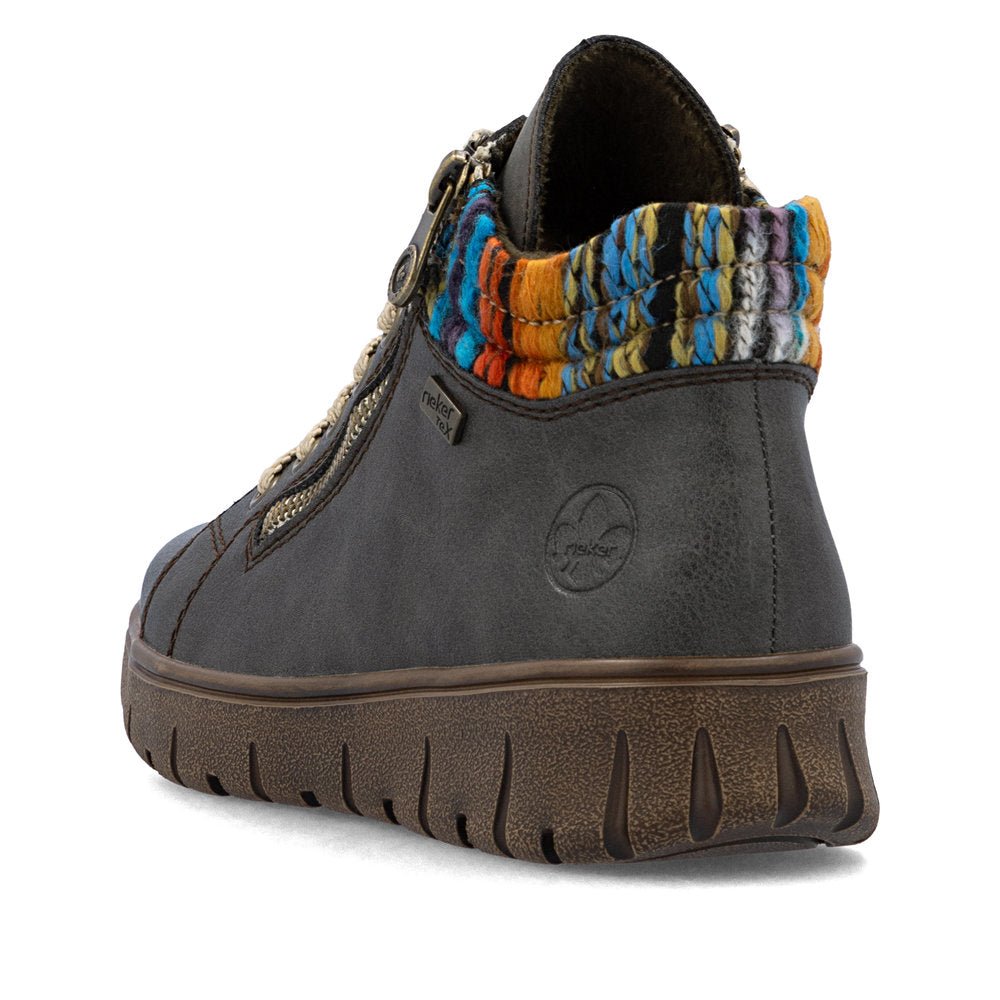 Ghete Dama Piele Naturala Rieker RIEK N1305 - Rieker - amely.ro