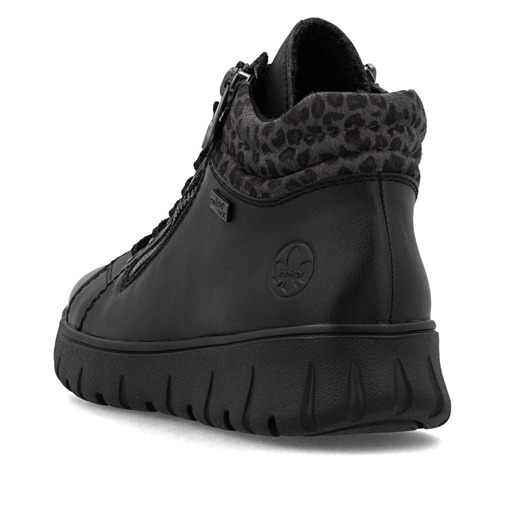 Ghete Dama Piele Naturala Rieker RIEK N1305 - Rieker - amely.ro