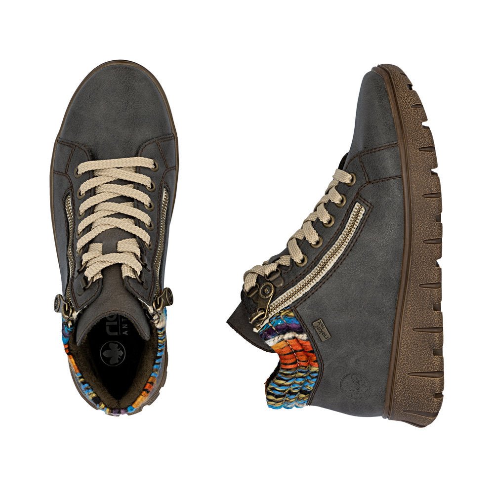 Ghete Dama Piele Naturala Rieker RIEK N1305 - Rieker - amely.ro