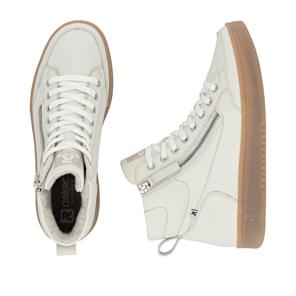 Ghete Dama Piele Naturala Rieker RIEK W1971 - Rieker - amely.ro