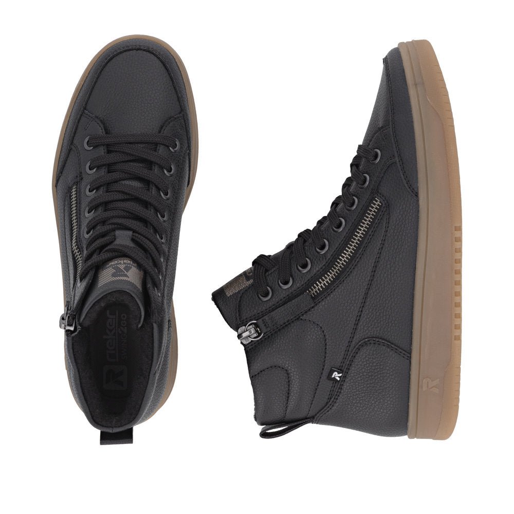 Ghete Dama Piele Naturala Rieker RIEK W1971 - Rieker - amely.ro