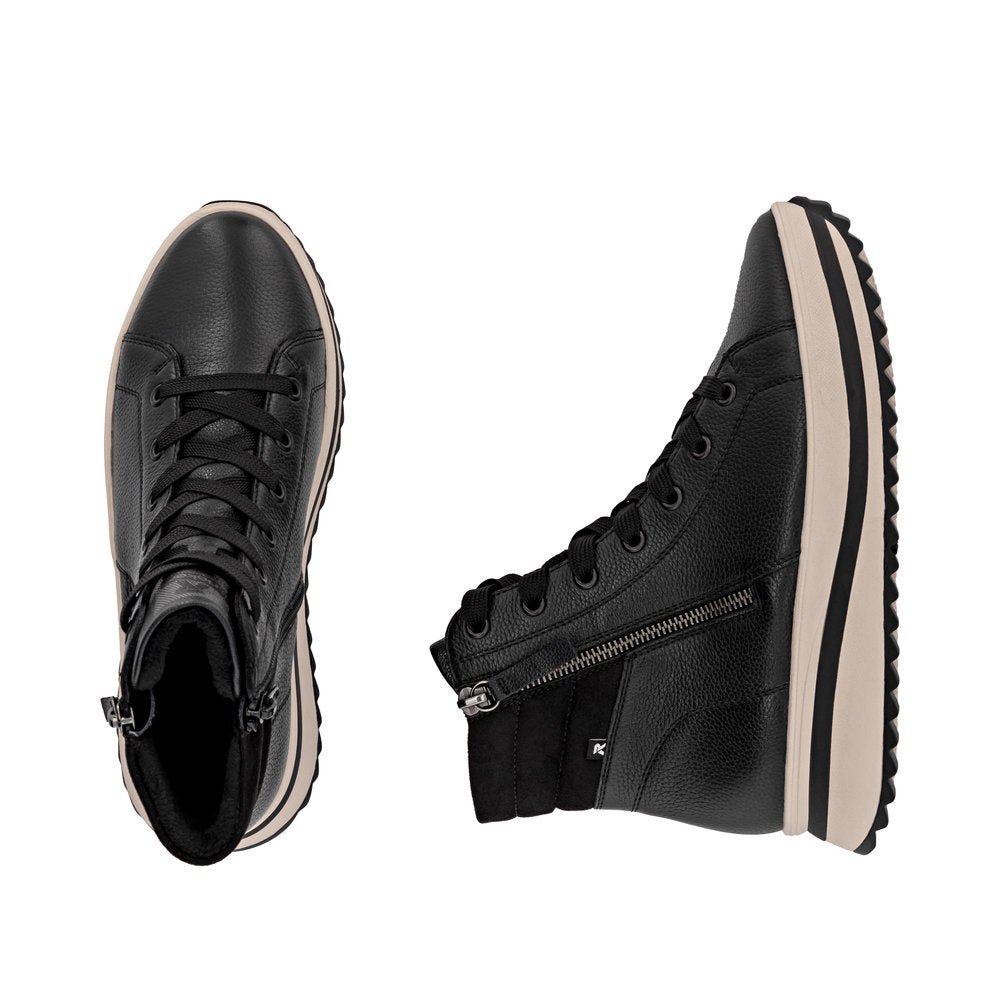 Ghete Dama Piele Naturala Rieker RIEK W3870 - Rieker - amely.ro