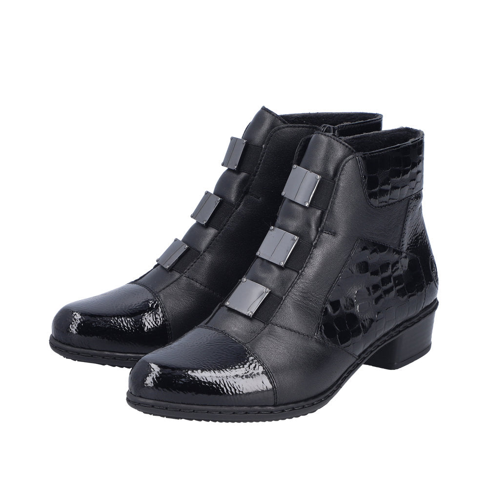 Ghete Dama Piele Naturala Rieker RIEK Y0764 - Rieker - amely.ro
