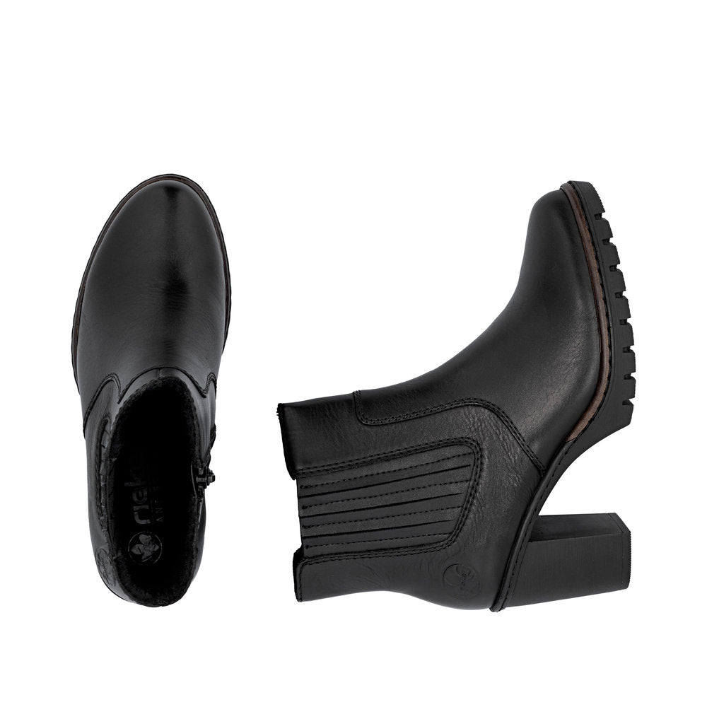 Ghete Dama Piele Naturala Rieker RIEK Y2577 - Rieker - amely.ro